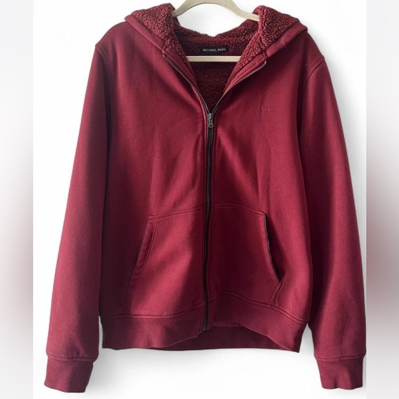 Michael Kors - Men’s Full-Zip Sherpa-Lined  Hoodie | XL - Picture 1 of 7
